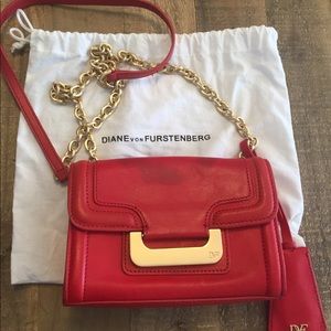 DVF mini Harper Charlie crossbody